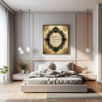 Black Lace Oval Frame Wedding & Engagement Keepsake Print – personalised keepsake print, image 1