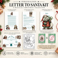 Personalised Letter to Santa Kit | Capybara Christmas Activity Pack