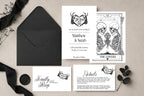 The Lovers Tarot Complete Wedding Signage Bundle | White