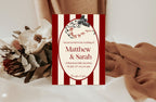 Pack of 10 Gothic Bird “Til Death Do Us Part” Wedding Invitations