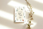 Spring Wild Flowers Wedding Welcome Sign