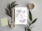 Lavender Wedding Party Invitations & Envelopes | Pack of 10