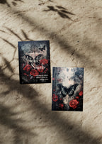 Gothic Butterflies Wedding Party Invitations & Envelopes | Pack of 10
