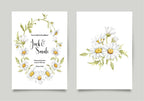 Daisy Wedding Party Invitations & Envelopes | Pack of 10