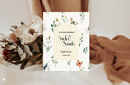 Spring Wild Flowers Wedding Welcome Sign
