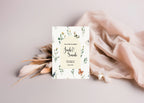 Wild Flowers Wedding Party Invitations & Envelopes | Pack of 10