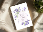 Lavender Flower Wedding Welcome Sign