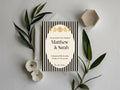 Pack of 10 Alternative Celestial Moon & Sun Wedding Wedding Invitations