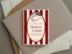 Pack of 10 Gothic Bird “Til Death Do Us Part” Wedding Invitations