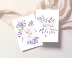 Lavender Flower Wedding Welcome Sign