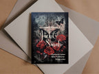 Gothic Butterflies Wedding Party Invitations & Envelopes | Pack of 10