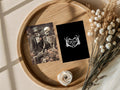 Gothic Skeleton Rose Wedding Party Invitations & Envelopes | Pack of 10