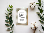Harlequin Diamond Wedding Invitations & Envelopes – Pack of 10 | Multiple Colour Options