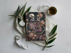 Gothic Skeletons & Roses Wedding Party Invitations & Envelopes | Pack of 10