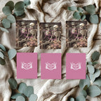 Gothic Skeleton Rose Wedding Party Invitations & Envelopes | Pack of 10