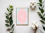 Pink & Blue Lobster Wedding Party Invitations & Envelopes | Pack of 10