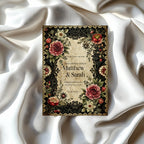 Gothic Floral Wedding Seating Plan | Personalised