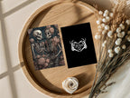 Gothic Skeletons & Roses Wedding Party Invitations & Envelopes | Pack of 10