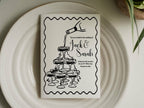 Monochrome Champagne Wedding Party Invitations & Envelopes | Pack of 10