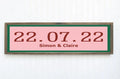 Special Date Print | 16"x5" Sign - Larosier Prints