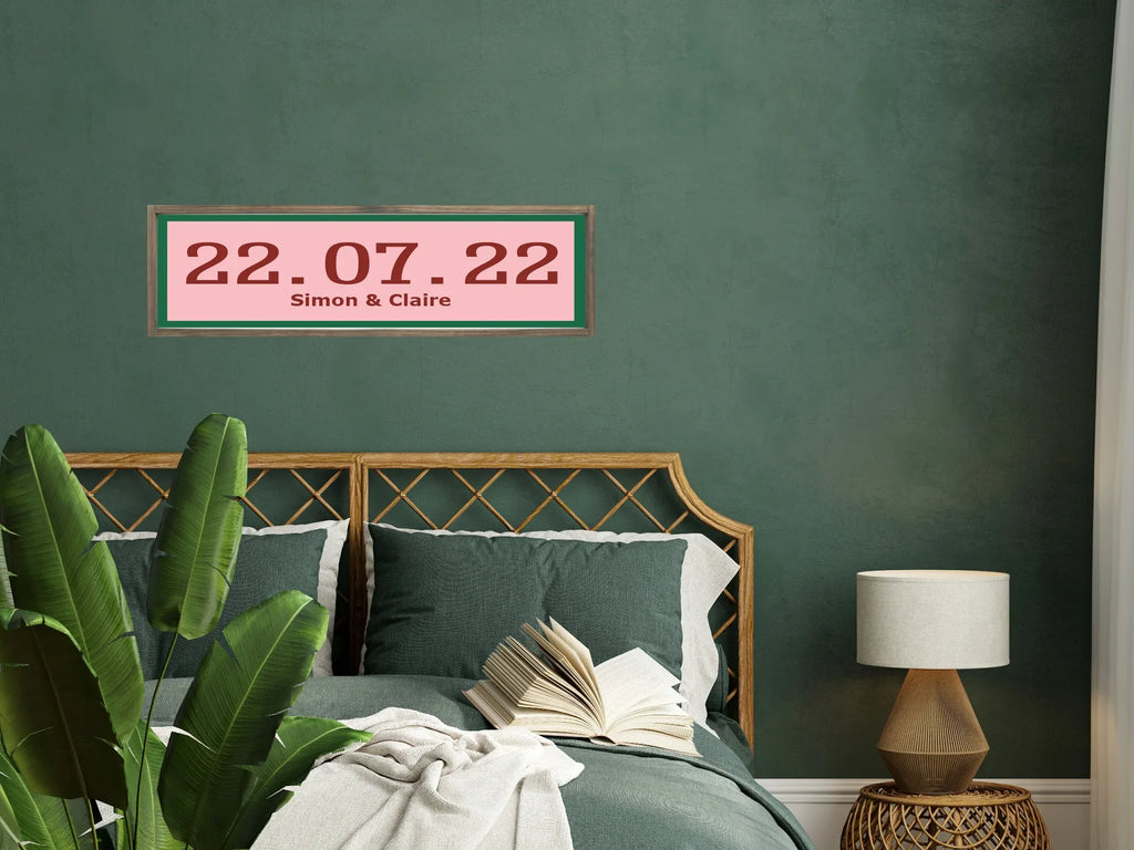 Special Date Print | 16"x5" Sign - Larosier Prints