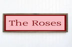 Personalised Family Name Print | 16"x5" Sign - Larosier Prints