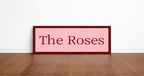Personalised Family Name Print | 16"x5" Sign