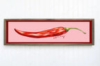 Spicy Chilli Print | 16"x5" Sign - Larosier Prints
