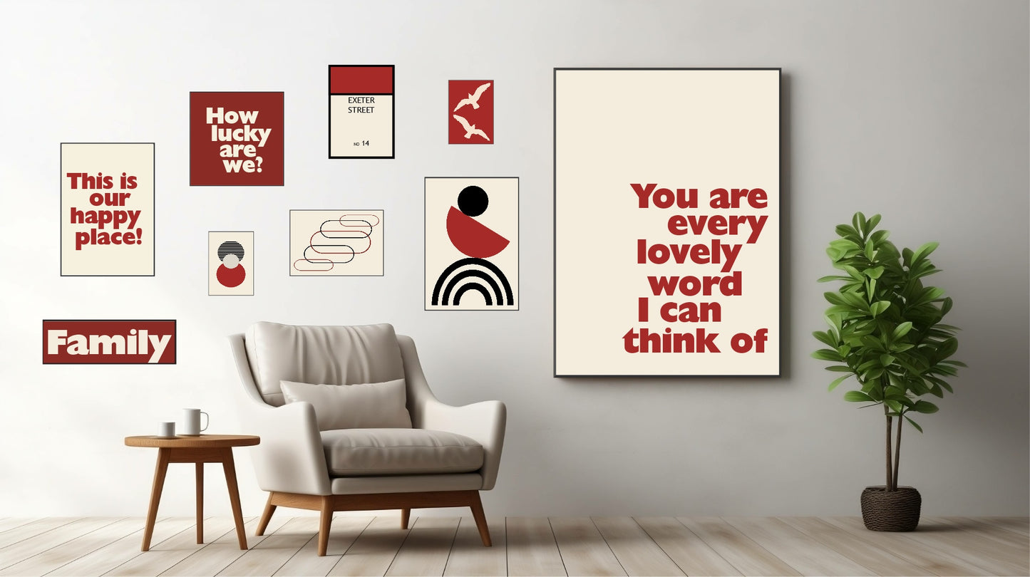 Personalised Monopoly Print | Family Wall Art