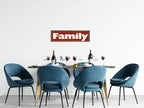 Family Print | Panoramic Sign | 16"x5" - Larosier Prints