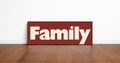 Family Print | Panoramic Sign | 16"x5"