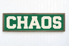 Chaos Print | Panoramic Sign | 16"x5" - Larosier Prints
