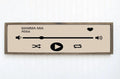 Personalised Music Player Print | Panoramic Sign | 16"x5" - Larosier Prints