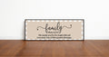 Family Definition Print | Panoramic Sign | 16"x5"