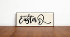 Happy Easter Print | Panoramic Sign | 16"x5"