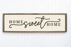 Home Sweet Home Print | Panoramic Sign | 16"x5" - Larosier Prints
