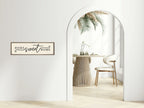 Home Sweet Home Print | Panoramic Sign | 16"x5" - Larosier Prints