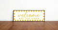 Welcome To Our Home Print | Panoramic Sign | 16"x5"