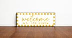Welcome To Our Home Print | Panoramic Sign | 16"x5"