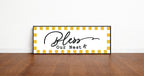 Bless Our Nest Print | Panoramic Sign | 16"x5"