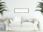 Country Roads Take Me Home Print | Panoramic Sign | 16"x5" - Larosier Prints