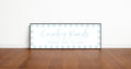 Country Roads Take Me Home Print | Panoramic Sign | 16"x5"
