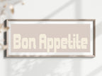 Bon Appetite Print | Panoramic Kitchen Sign | Colour Options