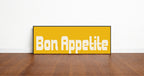 Bon Appetite Print | Panoramic Kitchen Sign | Colour Options