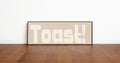 Toast Print | Panoramic Kitchen Sign | Colour Options