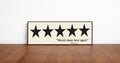 Would Sleep Here Again Panoramic Sign | Bedroom Wall Art Print