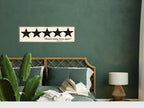 Would Sleep Here Again Panoramic Sign | Bedroom Wall Art Print