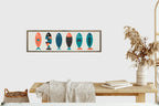 Fishes Panoramic Sign | 16"x5" Wall Art Print