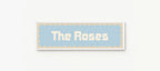 Custom Beige Scalloped Border Panoramic Print | 16"x5" Sign | Numerous Colour Options