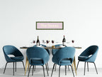 Custom Green Scalloped Border Panoramic Print | 16"x5" Sign | Numerous Colour Options
